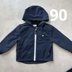 POLO Baby フード付きジャケット 90 ネイビー