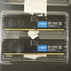 Crucial DDR5-5600 8GBx2枚 メモリー - メルカリ