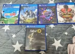 プレステ4のソフト 5枚セット