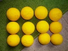 ☆　ミズノ製　黒マーク（厳選球）スポンジボール12個　☆