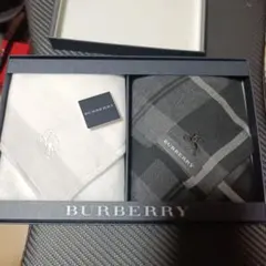 BURBERRY ハンカチセット 2枚入り