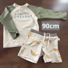 teteatete 水着　ラッシュガード　上下セット　90cm