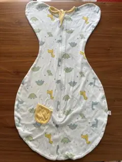 恐竜柄おくるみ 100%コットン