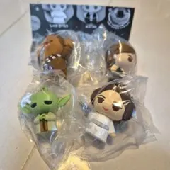 スター・ウォーズ カプセルトイ ラバfig 4種セット