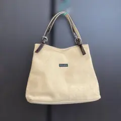 ELLE de ELLE イエロートートバッグ