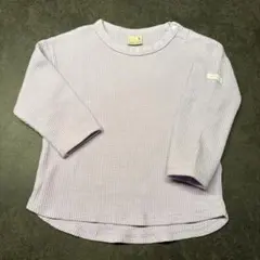 petit main 薄紫 長袖カットソー 80cm