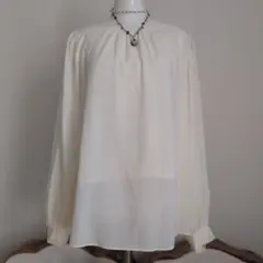 【激安】UNIQLO　ユニクロ　 バルーンスリーブ シャツ　ブラウス　S