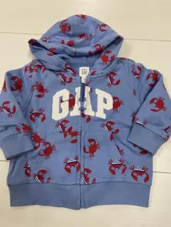 GAP カニ柄 フード付きトレーナー 12-18ヶ月
