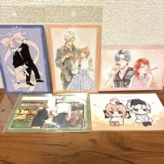 ゆびさきと恋々 POP UP SHOP イラストカード セット 雪 逸臣 - メルカリ