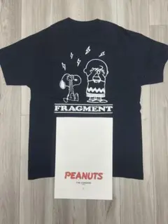 L コンビニ THE CONVENI FRAGMENT PEANUTS Tシャツ