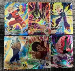 SDV6弾 SR 6種セット　ドラゴンボールスーパーダイバーズ