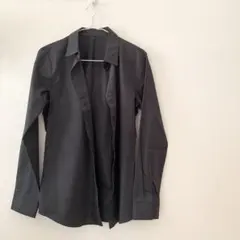 GU 黒 長袖シャツ Mサイズ