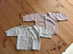petit main カーディガン2点セット