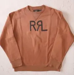 新品*RRL*ランチ ロゴ スウェットシャツ *M　ダブルアールエルのサムネイル