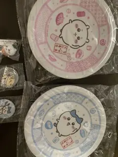 ちいかわ　くら寿司　皿2枚セットおまけ付き