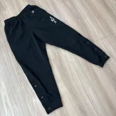 Champion ブラック スウェットパンツ　バスパン　　150