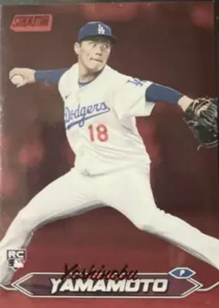 ☀️山本由伸 レッドパラレル 2024 topps STADIUM CLUB⭐