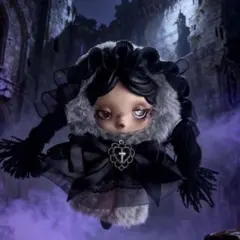 スカルパンダ洋服 ぬいぐるみ用 着せ替え服 ぬい服 Skullpanda 黒