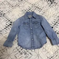 ポロラルフローレン キッズ☆デニムシャツ☆3T 100cm☆シャツ☆長袖☆
