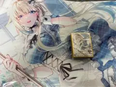 遠坂あさぎ　スリーブ　プレイマット　ぶいすぽっ！　藍沢エマ　W9A 遠坂あさぎ スリーブ プレイマット ぶいすぽっ！ 藍沢エマ W9A - メルカリ
