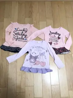 長袖カットソー 3枚セット