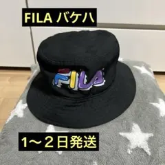 FILA バケットハット ブラック