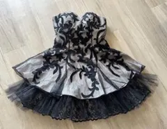 3時間限定・大幅値下げ／海外ブランド【HOT LINE】パーティードレス ミニ丈