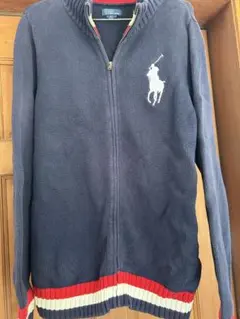 Ralph Lauren ネイビー ジップアップジャケット