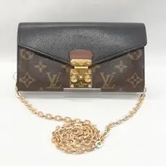 【美品級】ルイ・ヴィトン（モノグラム）ポルトフォイユ・パラス　チェーンウォレット