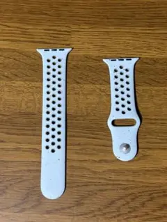 純正 Apple Watch ナイキバンド ホワイト 42〜49mm