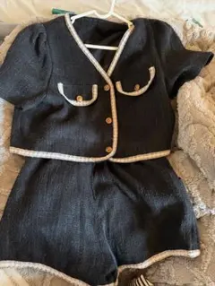 【週末限定価格】dazzy store黒 セットアップ キャバドレス