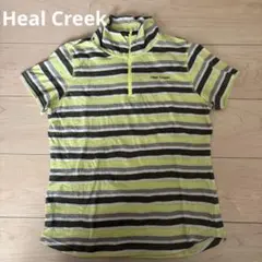 Heal Creek レディース ゴルフウェア ハーフジップシャツ