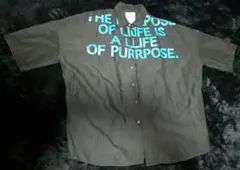 SHAREEF "PORPOSE OF LIFE" S/S BIG SHIRTS
