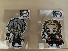 B-SIDE LABEL 鬼滅の刃　ステッカー　風柱　炎柱