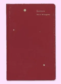 Letter Akira Minagawa　新品