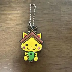 しまねっこ　キーホルダー　光