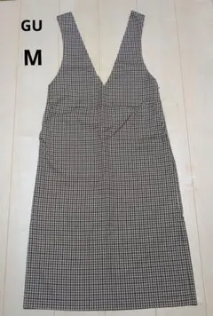 GU チェック柄ワンピース Mサイズ