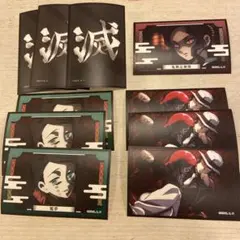 鬼滅の刃 デコステッカー 10枚セット 魘夢 鬼舞辻無惨