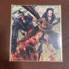 ワンピース 色紙アート　FILMGOLD