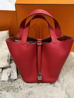 エルメス 赤ピコタン MMのサムネイル