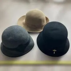 フェルトハット 3点セット