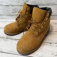 ティンバーランド 23cm イエローブーツ　12909w レザー キャメル 本革