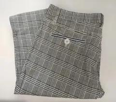 本日限定価格 試着のみ 美品 COMON GOLF チェック柄 パンツ