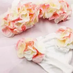 【新品送料無料！】 ビキニ お花水着(オーダーメイド) ピンク