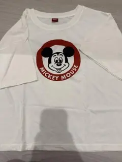 最終値下げです。。。 ミッキーマウス Tシャツ Lサイズ ホワイト