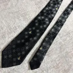 極美品】ヴィヴィアンウエストウッドマン ネクタイ 花柄 シルク100