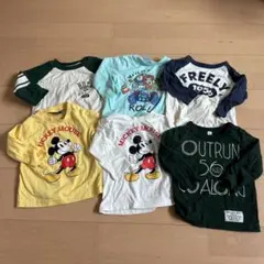 子供用 長袖Tシャツ 6枚セット まとめ売り