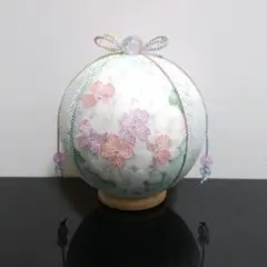 手毬 手鞠 てまり 刺繍 水色紫陽花 あじさい No33 - メルカリ