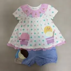 baby cheer くじら 上下セット 新品 - メルカリ
