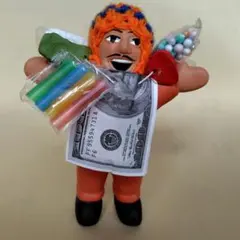 エケコ人形 ペルー 願いが叶う 幸運 オレンジ